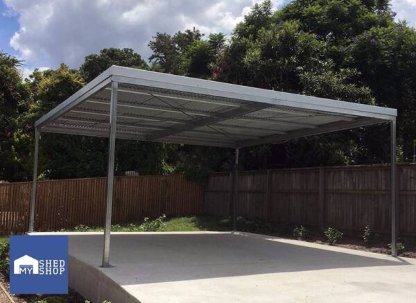 Double Carport (6mx6m) Kit-0